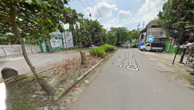 dijual rumah jalan raya candi lontar