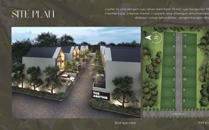 dijual rumah jalan sairin