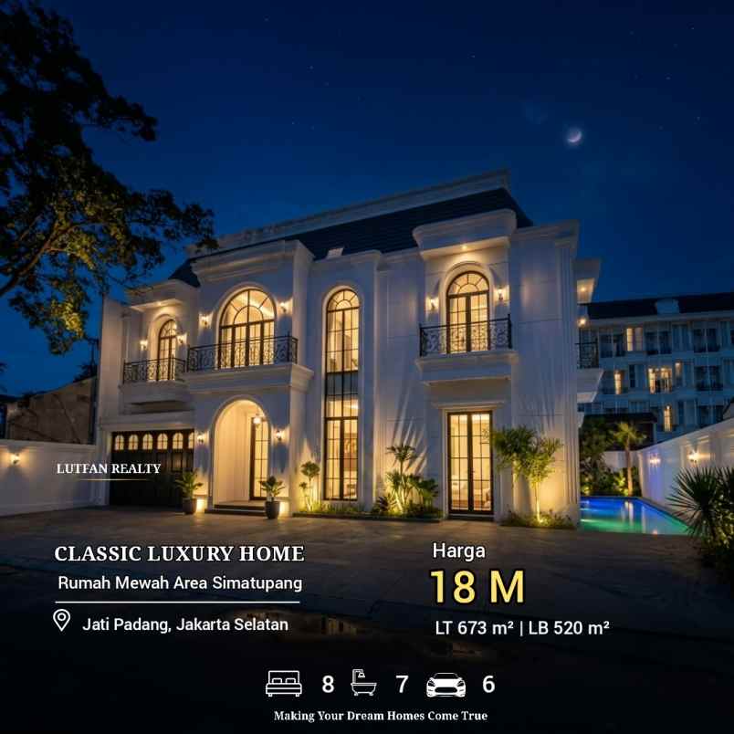 dijual rumah jati padang raya