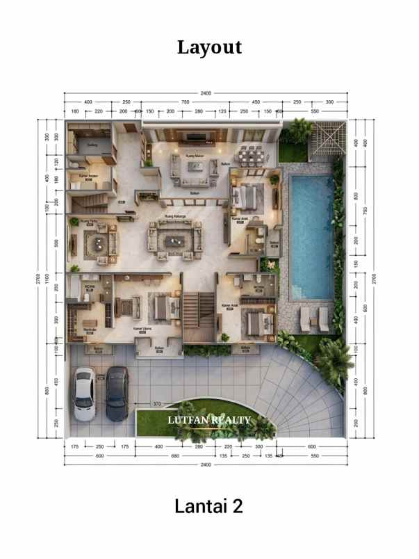 dijual rumah jati padang raya