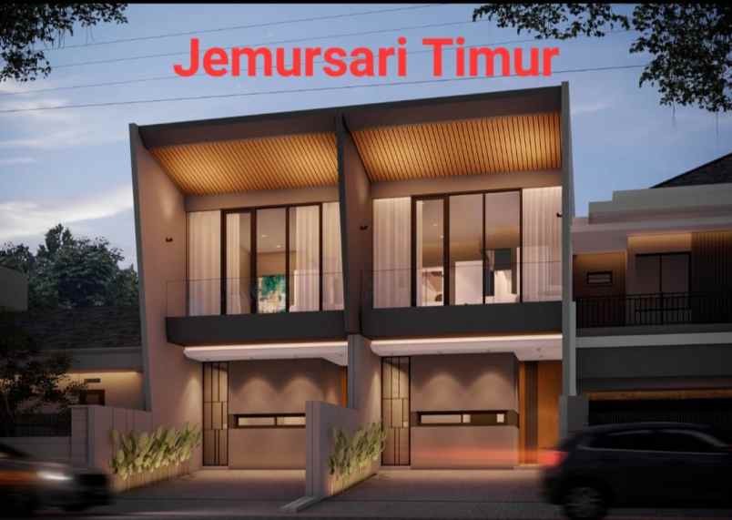 dijual rumah jemursari timur