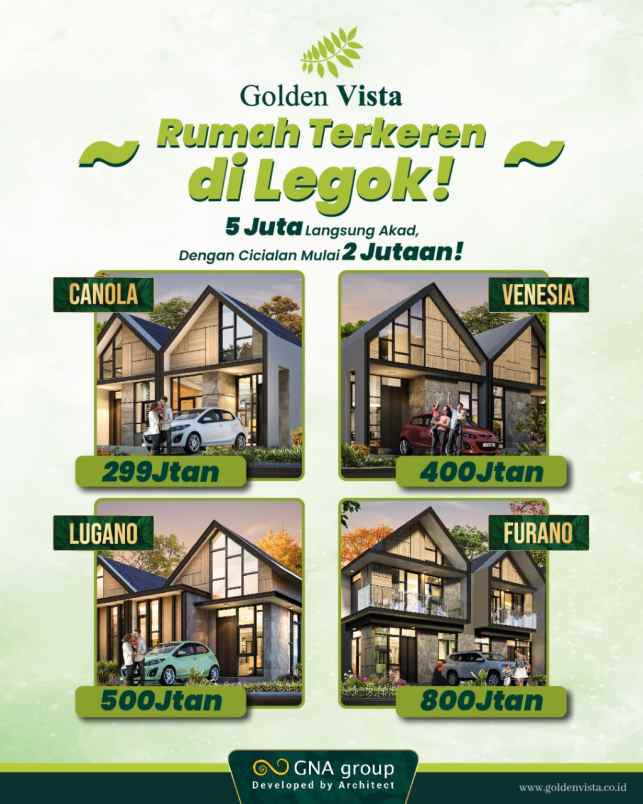 dijual rumah jl babat legok tangerang