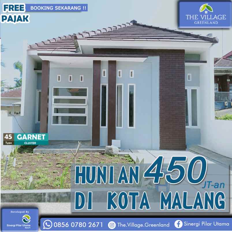 dijual rumah jl pahlawan balearjosari