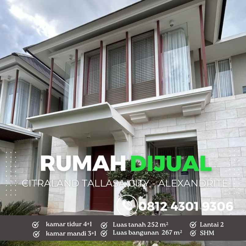 dijual rumah jl perintis kemerdekaan