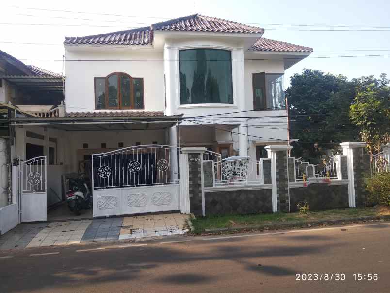 dijual rumah jl pondok kelapa duren