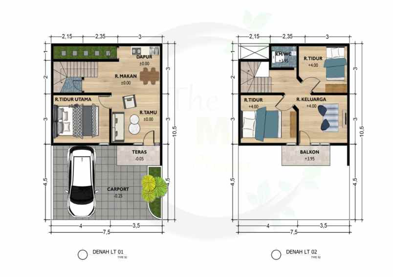 dijual rumah jl tanjungsari