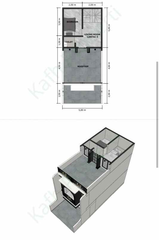 dijual rumah kebagusan