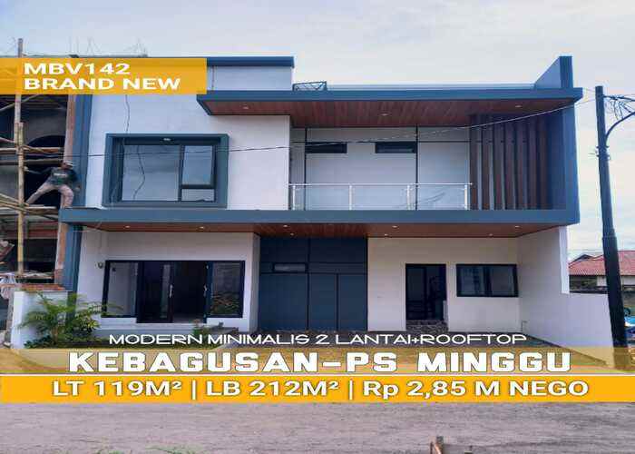 dijual rumah kebagusan jakarta selatan