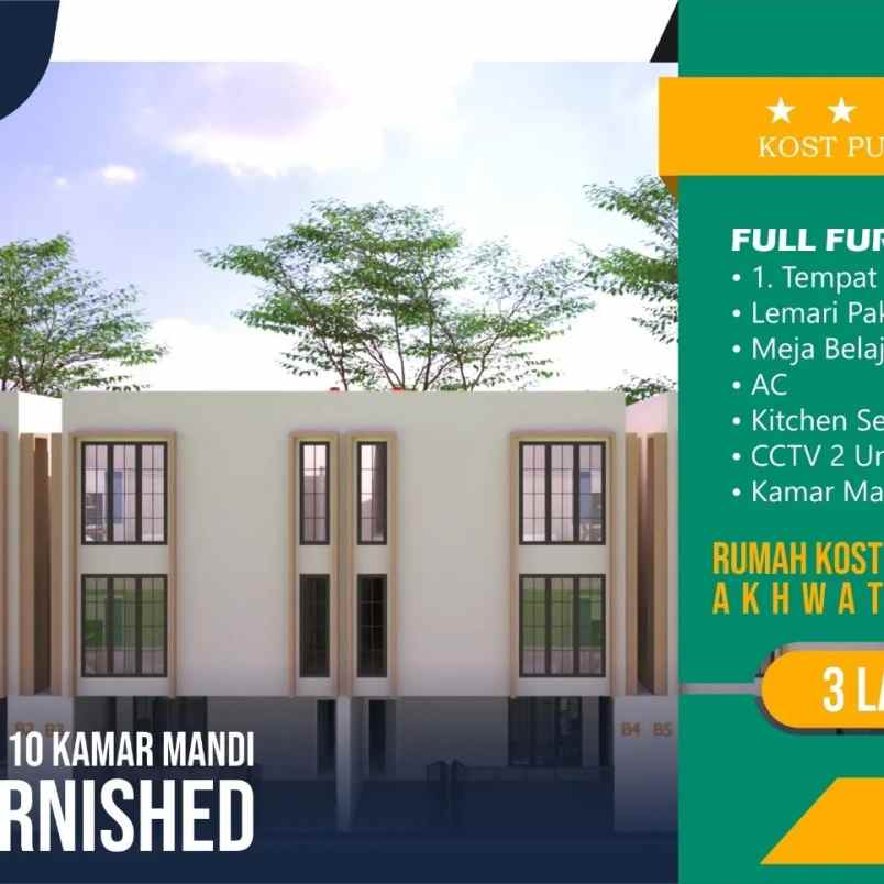 dijual rumah kukusan