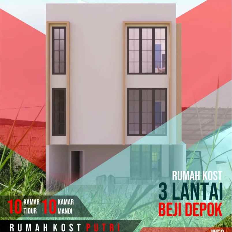 dijual rumah kukusan