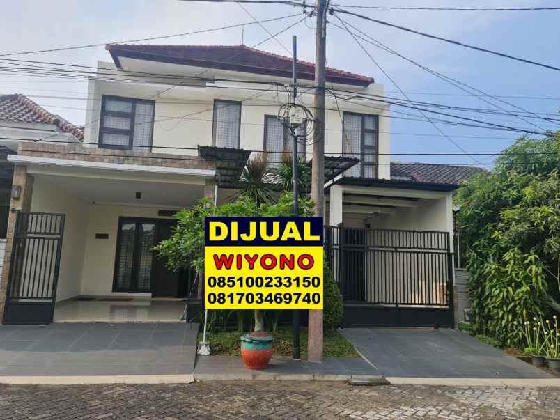 dijual rumah pondok blimbing indah