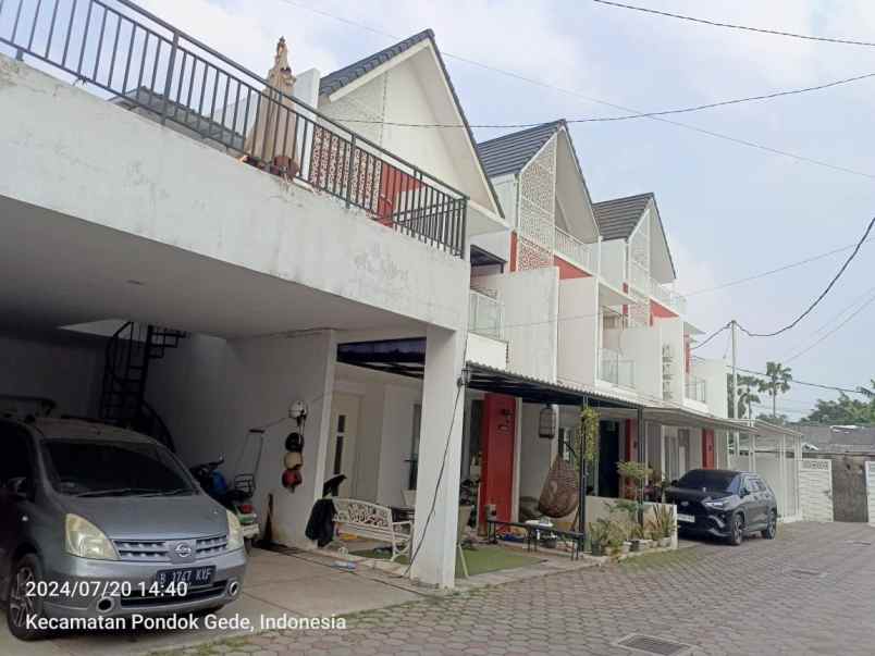 dijual rumah pondok gede jatibening