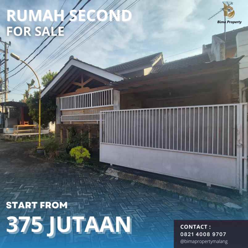 dijual rumah second bagus terawat