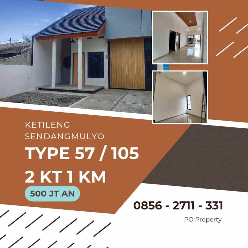 dijual rumah sendangmulyo