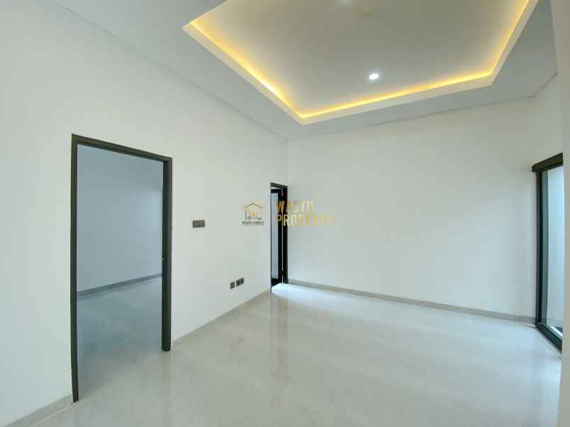 dijual rumah siap huni cantik desain modern di kalasan