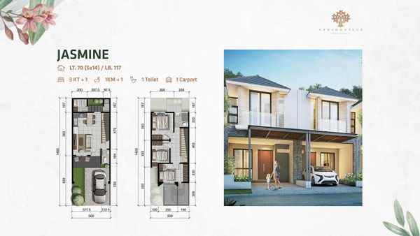 dijual rumah springville residence