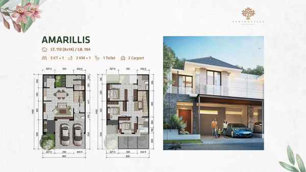 dijual rumah springville residence