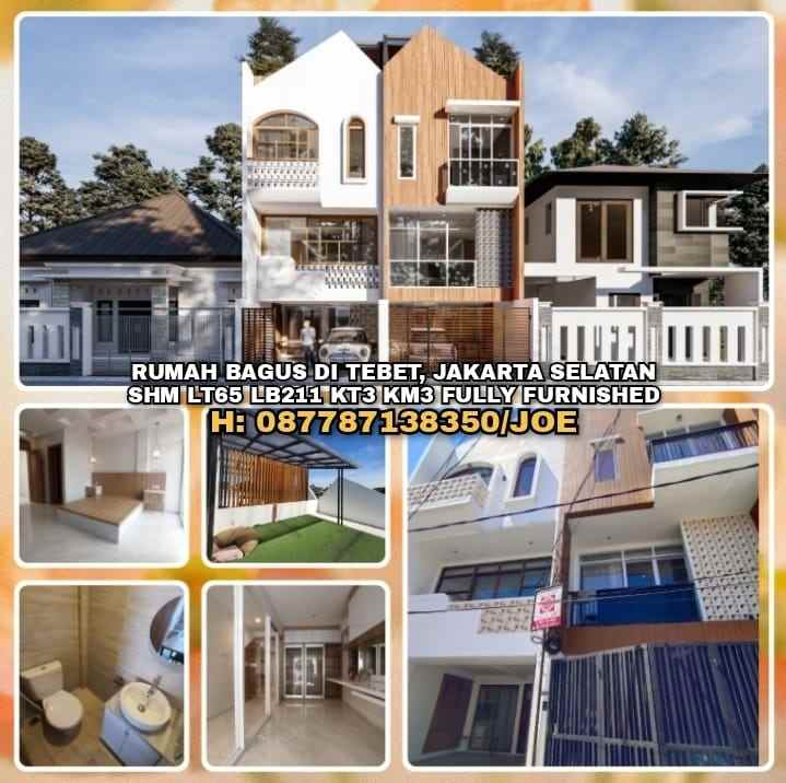 dijual rumah tebet timur dalam viii