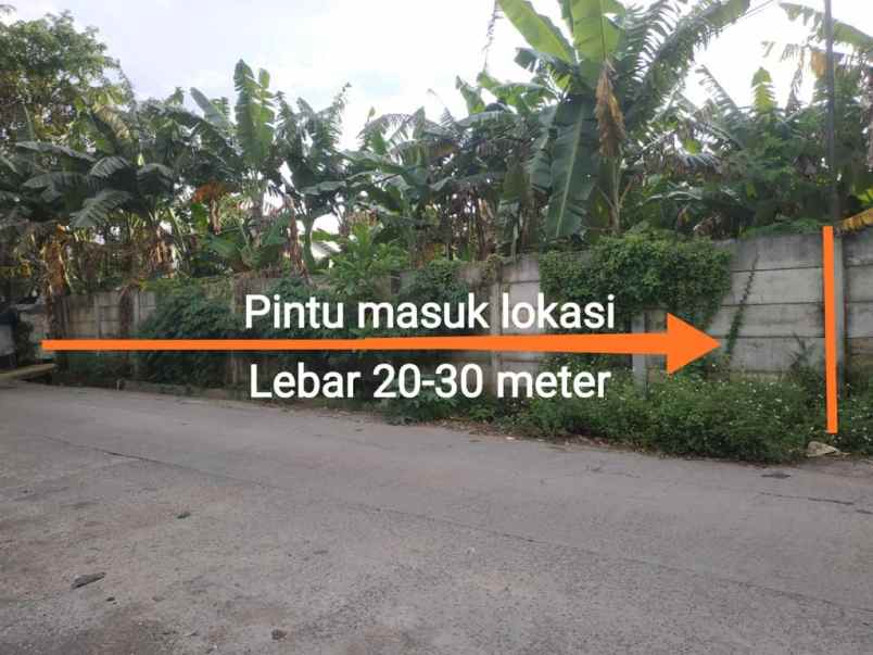 dijual tanah cikupa