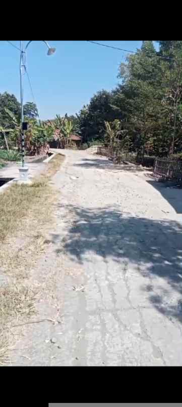 dijual tanah industri di bulusan karangdowo klaten