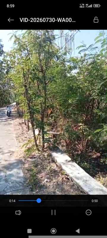 dijual tanah industri di bulusan karangdowo klaten