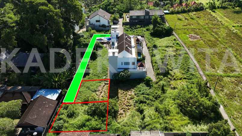 dijual tanah jalan abiseka ubud