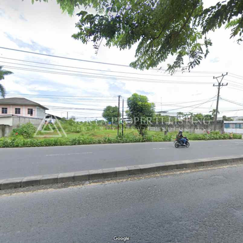 dijual tanah jalan medan binjai km 16 5