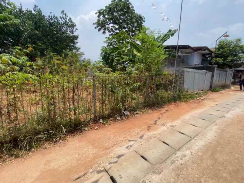 dijual tanah jalan raya cilodong