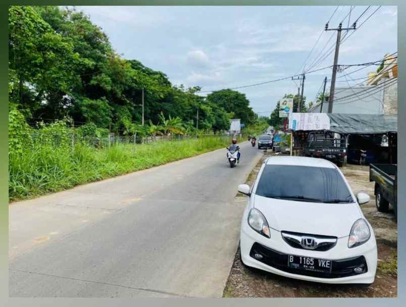 dijual tanah jalan raya cimanggis