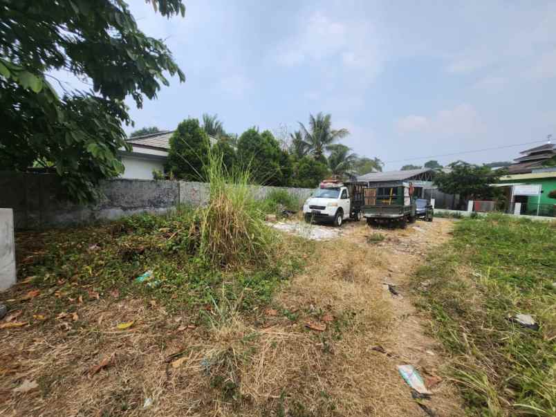 dijual tanah jalan raya gdc