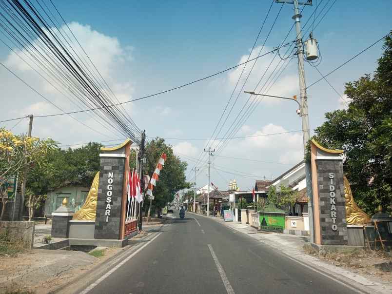 dijual tanah jalan sidokarto