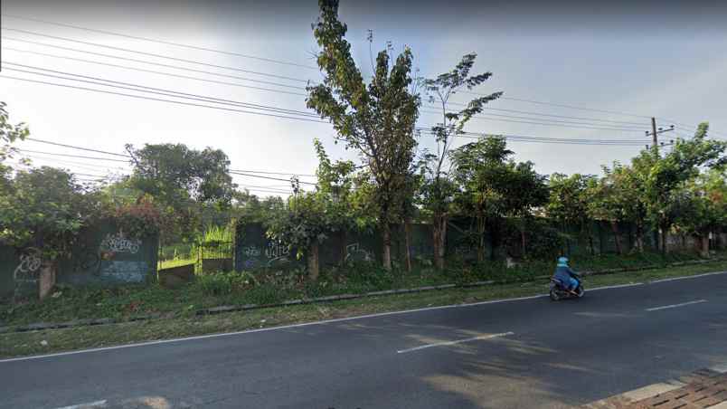 dijual tanah jl dr wahidin lawang