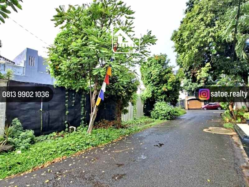 dijual tanah jl gedung hijau pondok