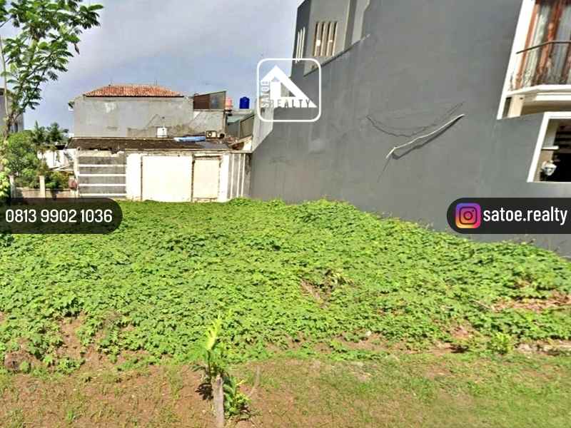 dijual tanah jl gedung hijau pondok