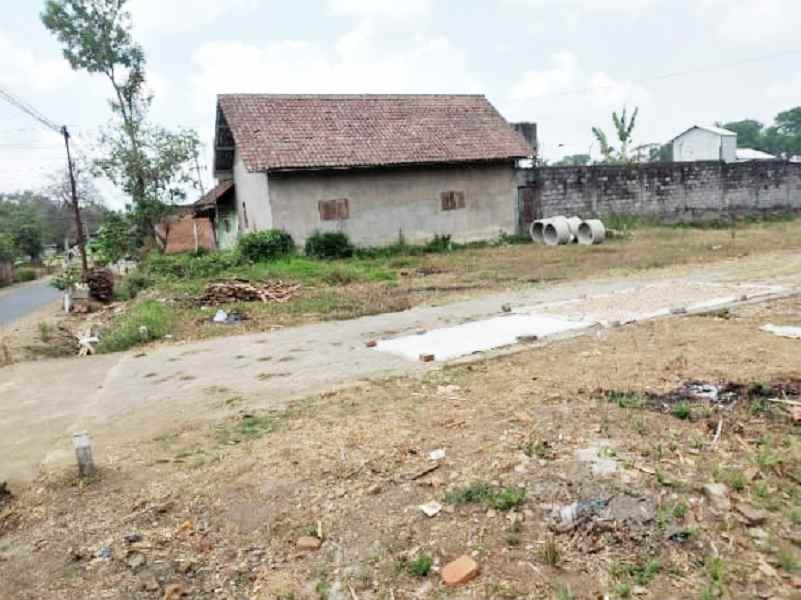 dijual tanah jl raya desa wonokasian