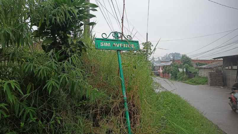 dijual tanah jl sim avenue parongpong