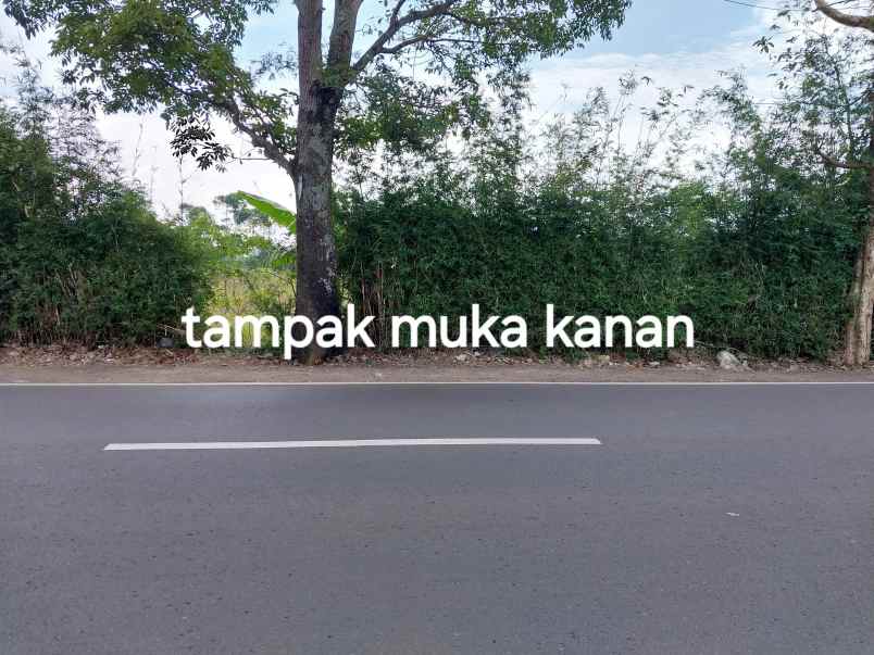 dijual tanah jl warung simpang cibuntu