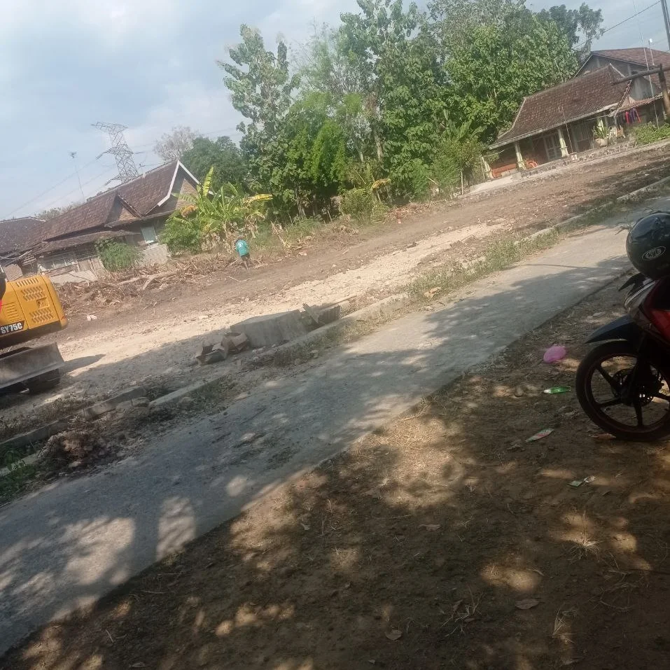 dijual tanah kavling murah di gondang sragen