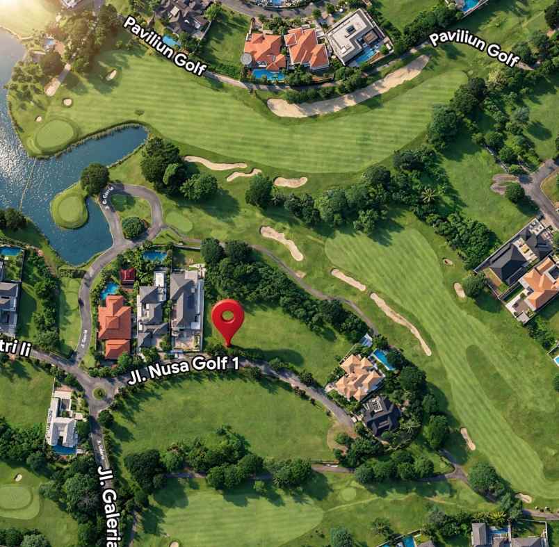 dijual tanah nusa golf citraland