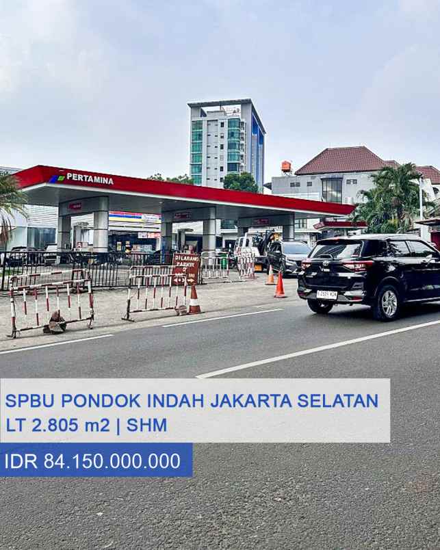 dijual tanah pondok indah jakarta selatan