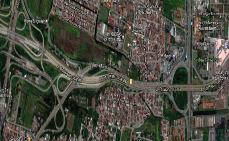 dijual tanah sawahdoro dekat tol