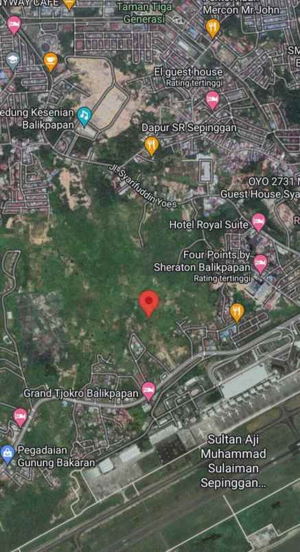 dijual tanah tanah di jln marsma r