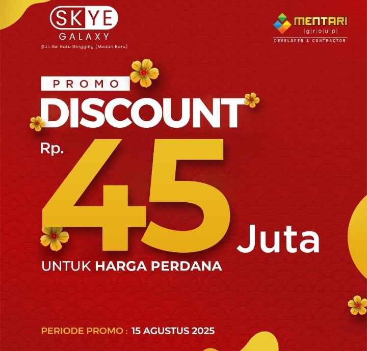 dijual villa jalan sei batu gingging