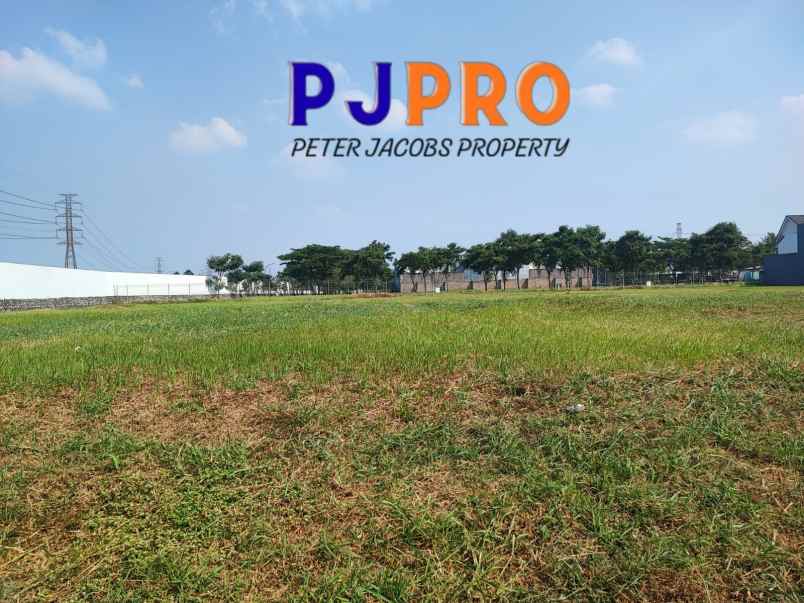 disewakan lahan siap pakai di harapan indah bekasi