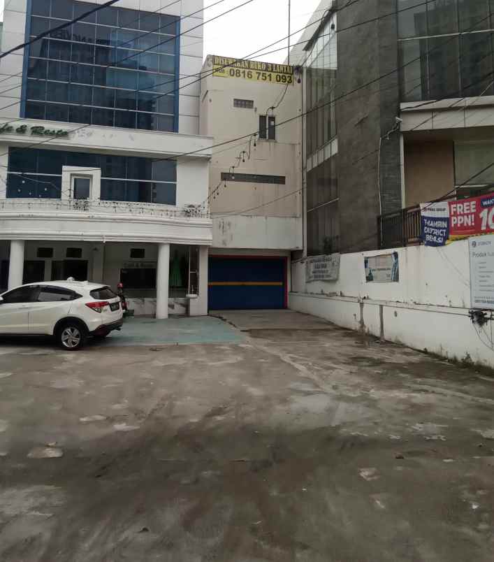 gedung kantor 4 lantai di margajaya bekasi dijual