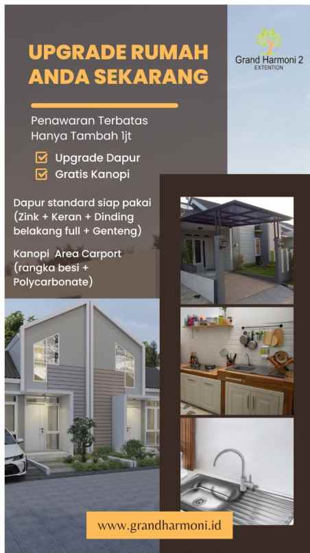 grand harmoni 2 balaraja extension mezzanine konsep