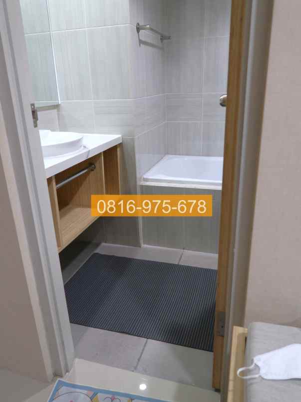 jual apartemen vasanta innopark bekasi 1br furnished