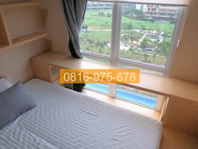 jual apartemen vasanta innopark bekasi 1br furnished