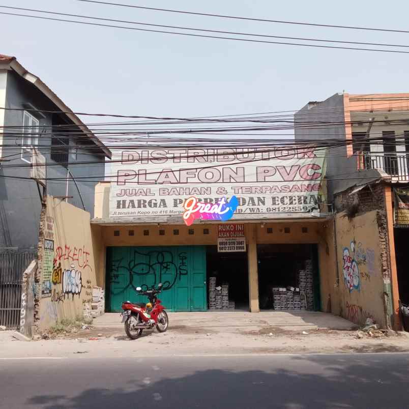 jual ruko di mainroad jl terusan kopo bandung