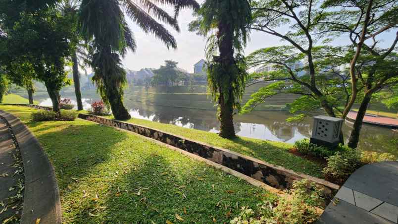 jual tanah bukit golf riverside view danau